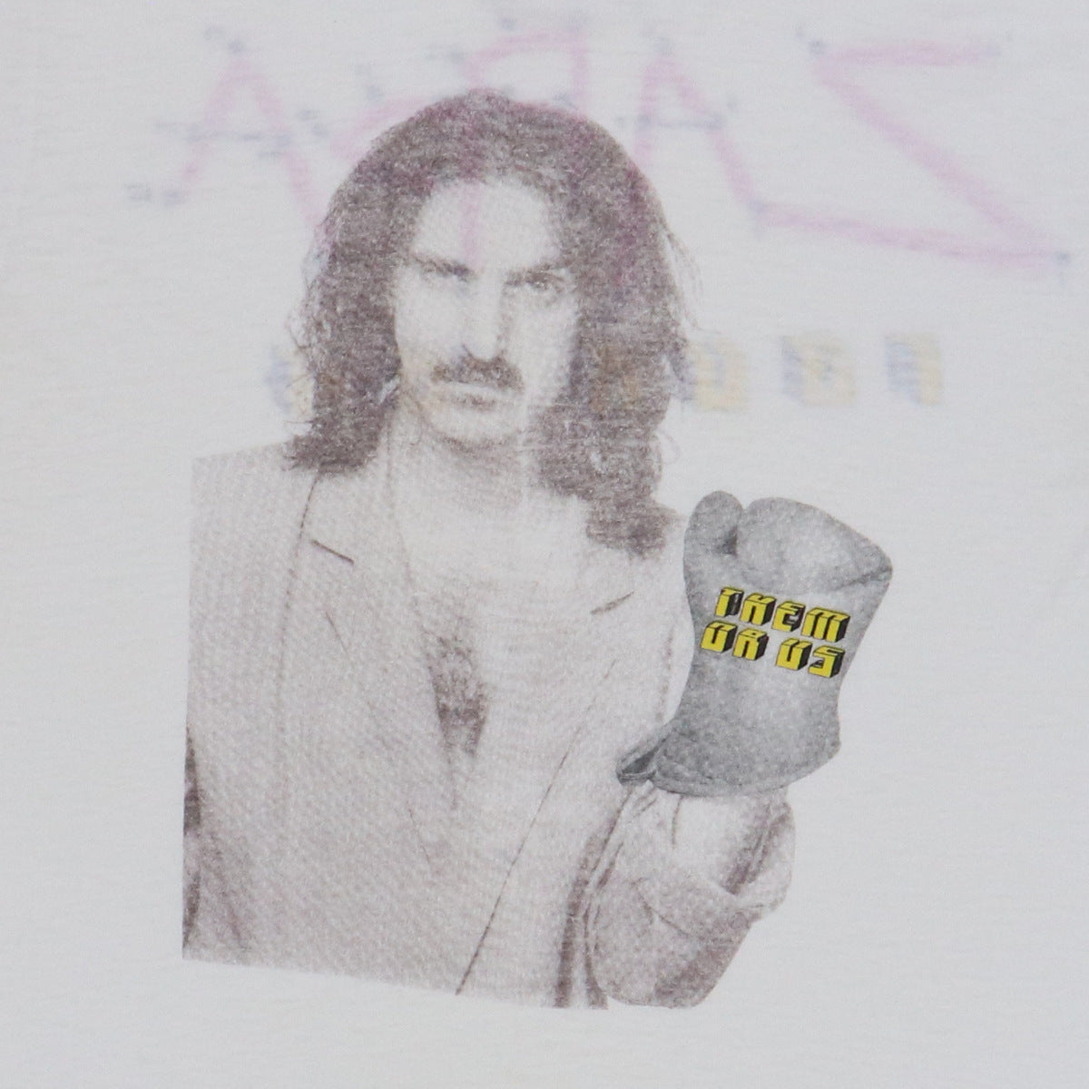 1984 Frank Zappa Them Or Us Tour Shirt