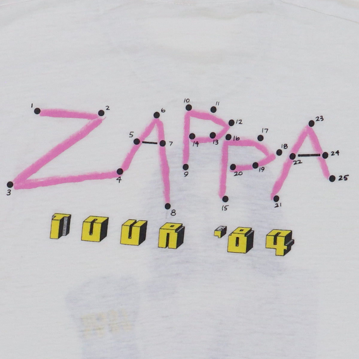 1984 Frank Zappa Them Or Us Tour Shirt