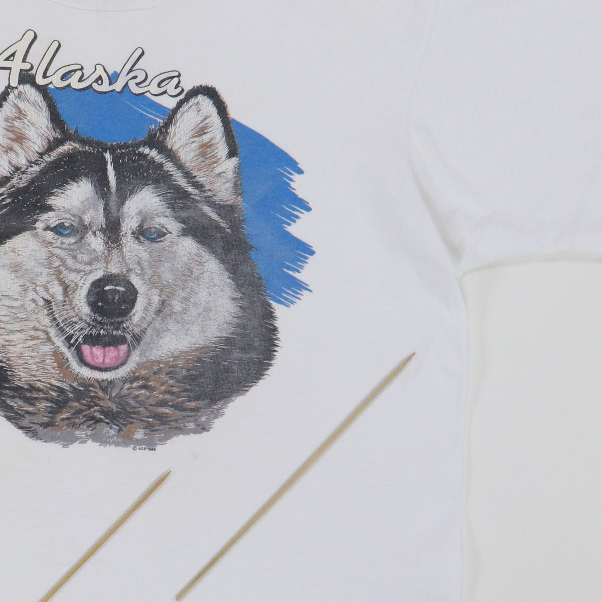 1989 Alaska Husky Dog Shirt