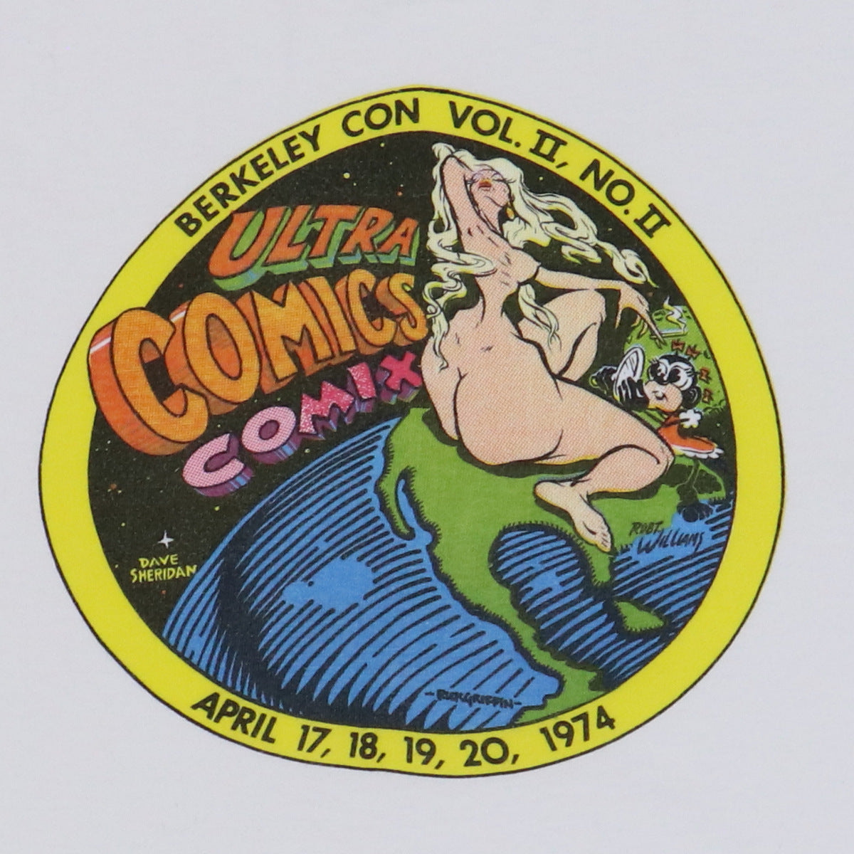 1974 Berkeley Comic Con Ultra Comix Shirt