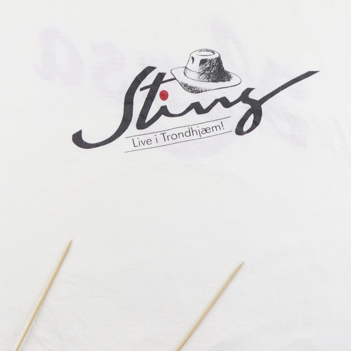 1990 Sting Concert Shirt