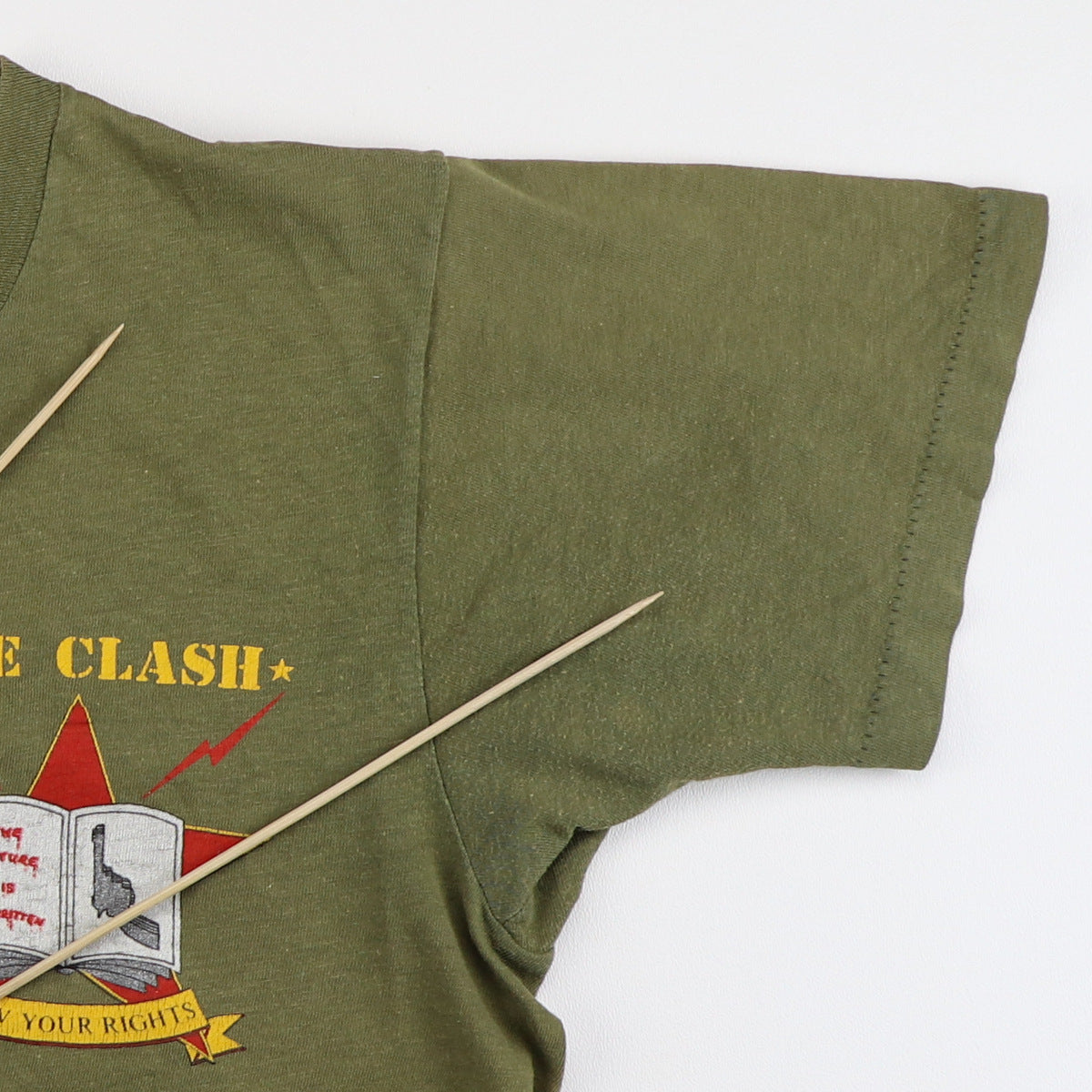 1982 The Clash Know Your Rights Combat Rock Tour Shirt