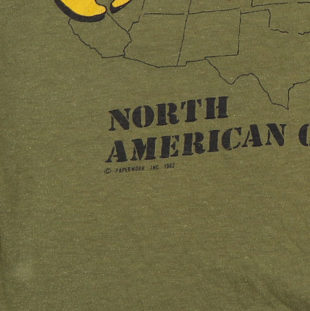 1982 The Clash Know Your Rights Combat Rock Tour Shirt