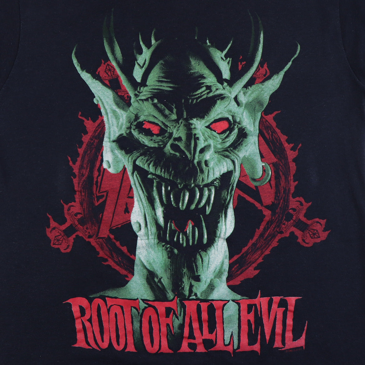 1988 Slayer Root Of All Evil World Sacrifice Tour Shirt
