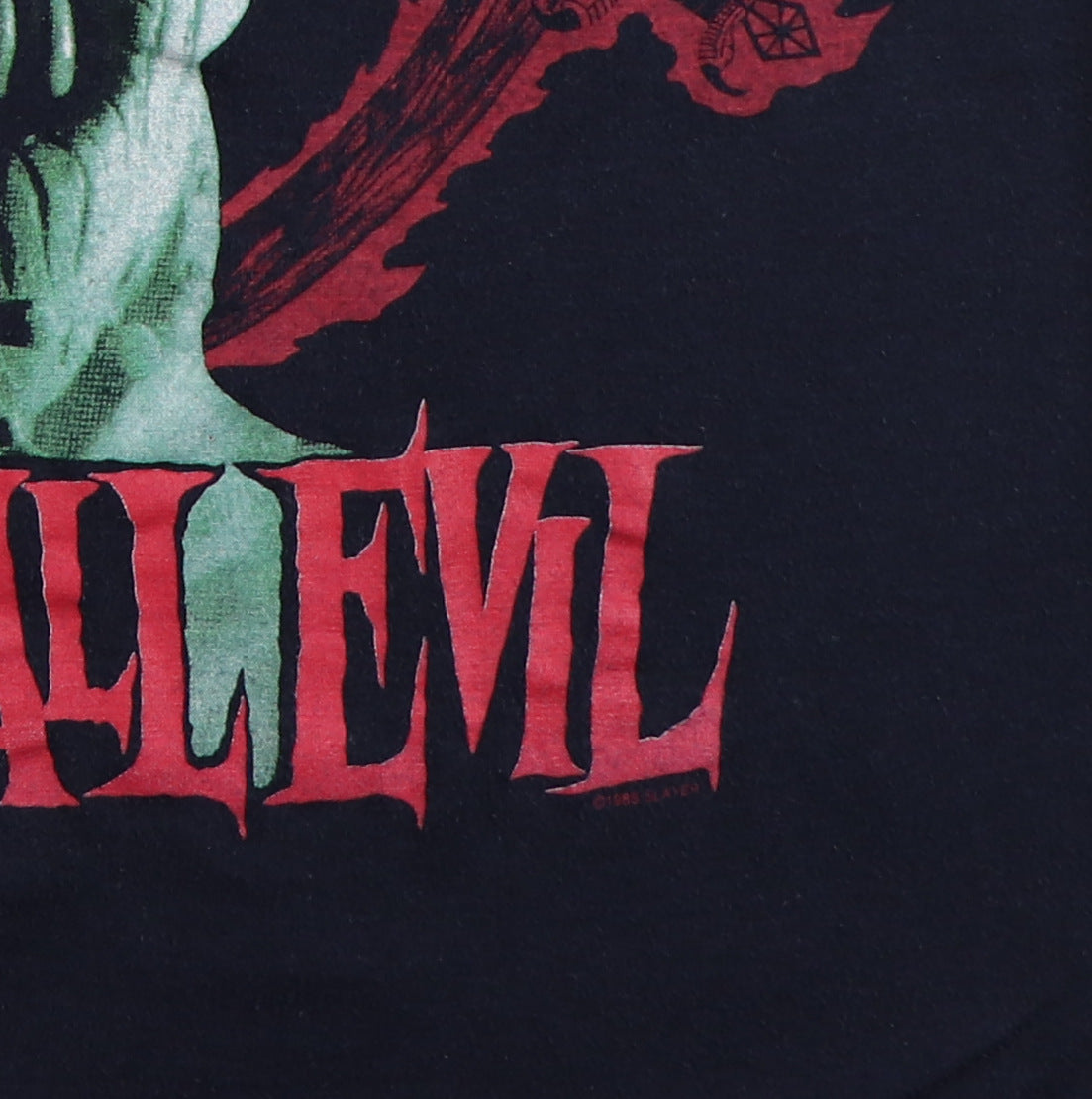1988 Slayer Root Of All Evil World Sacrifice Tour Shirt