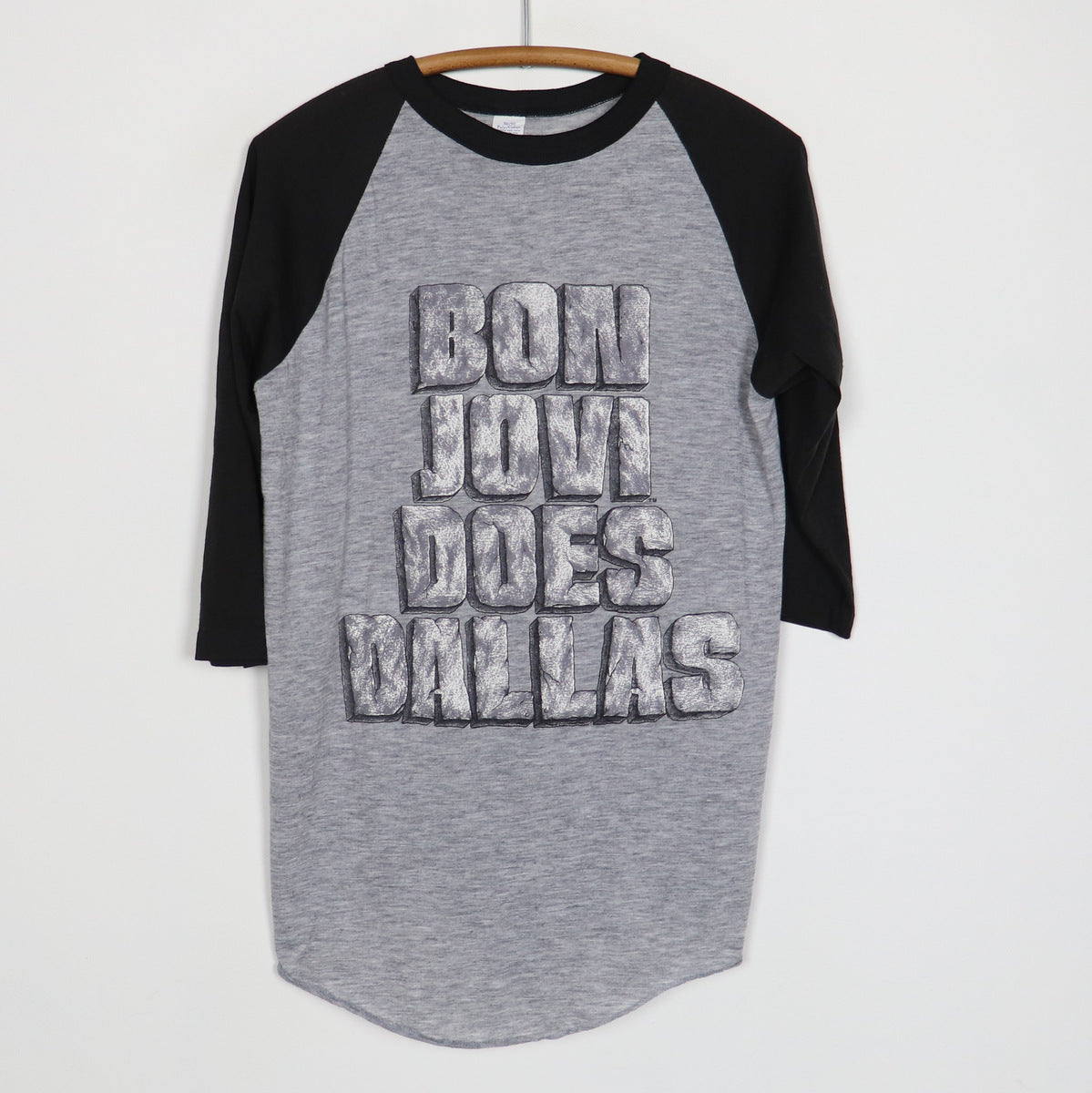 1989 Bon Jovi Does Dallas Tour Jersey Shirt