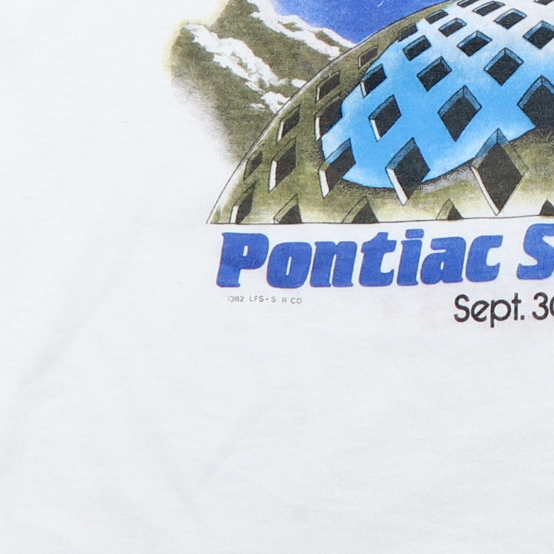 1982 The Who & The Clash Pontiac Silverdome Tour Jersey Shirt