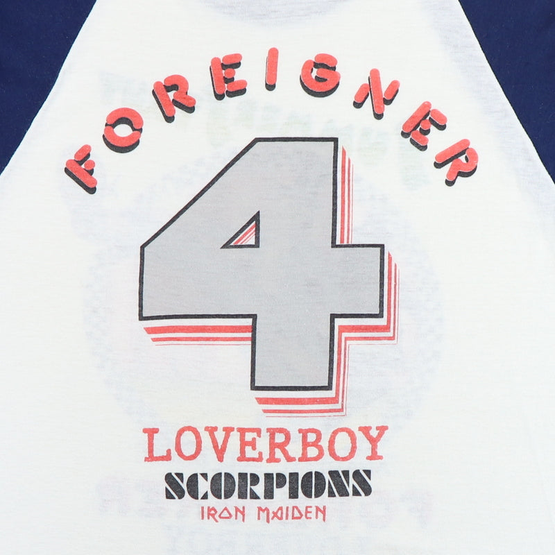 1982 Summer Strut Foreigner Concert Tour Jersey Shirt