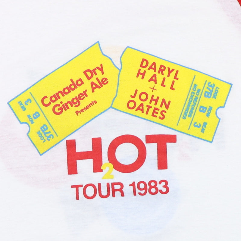 1983 Hall & Oates H2O Tour Jersey Shirt