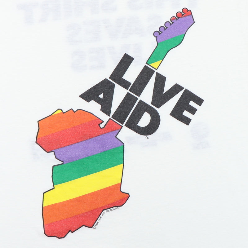 1985 Live Aid This Shirt Saves Lives Shirt