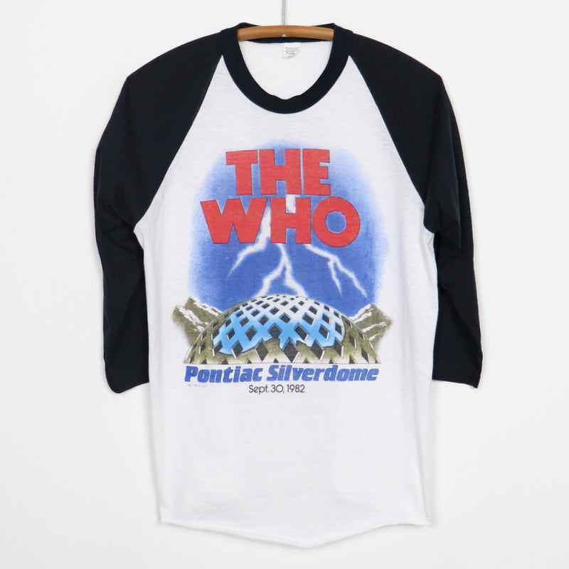 1982 The Who & The Clash Pontiac Silverdome Tour Jersey Shirt