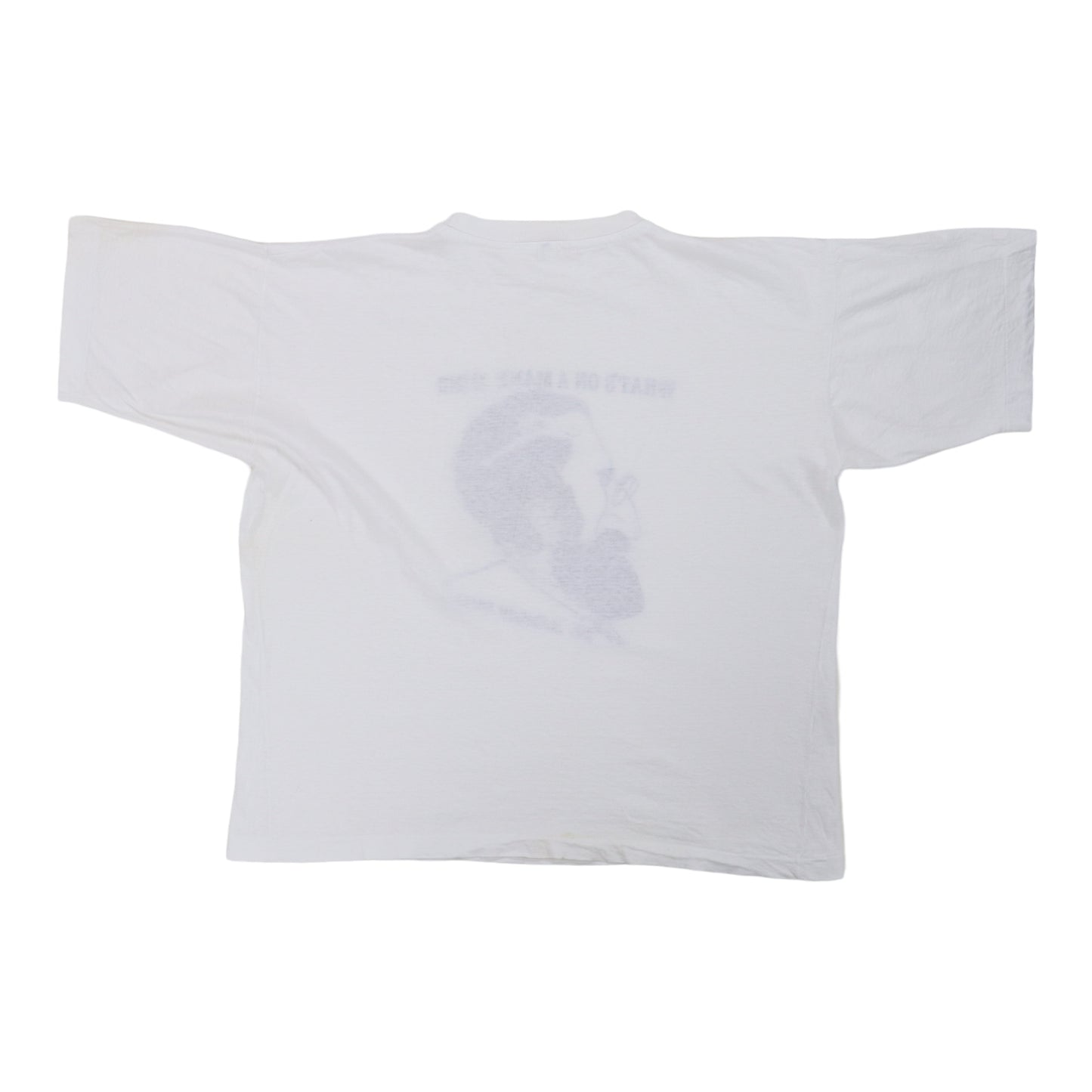 1980s Sigmund Freud What's On A Man's Mind Shirt