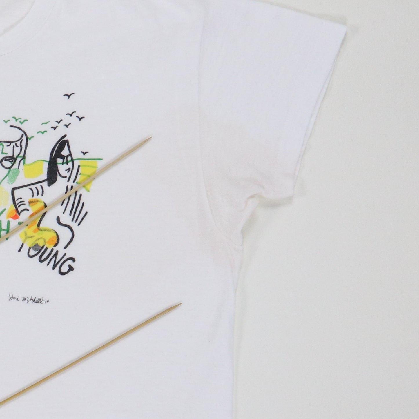 1974 Crosby Stills Nash Young Shirt