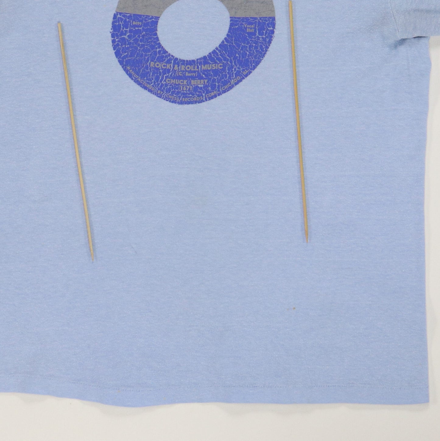 1970s Chuck Berry Chess Records Promo Shirt