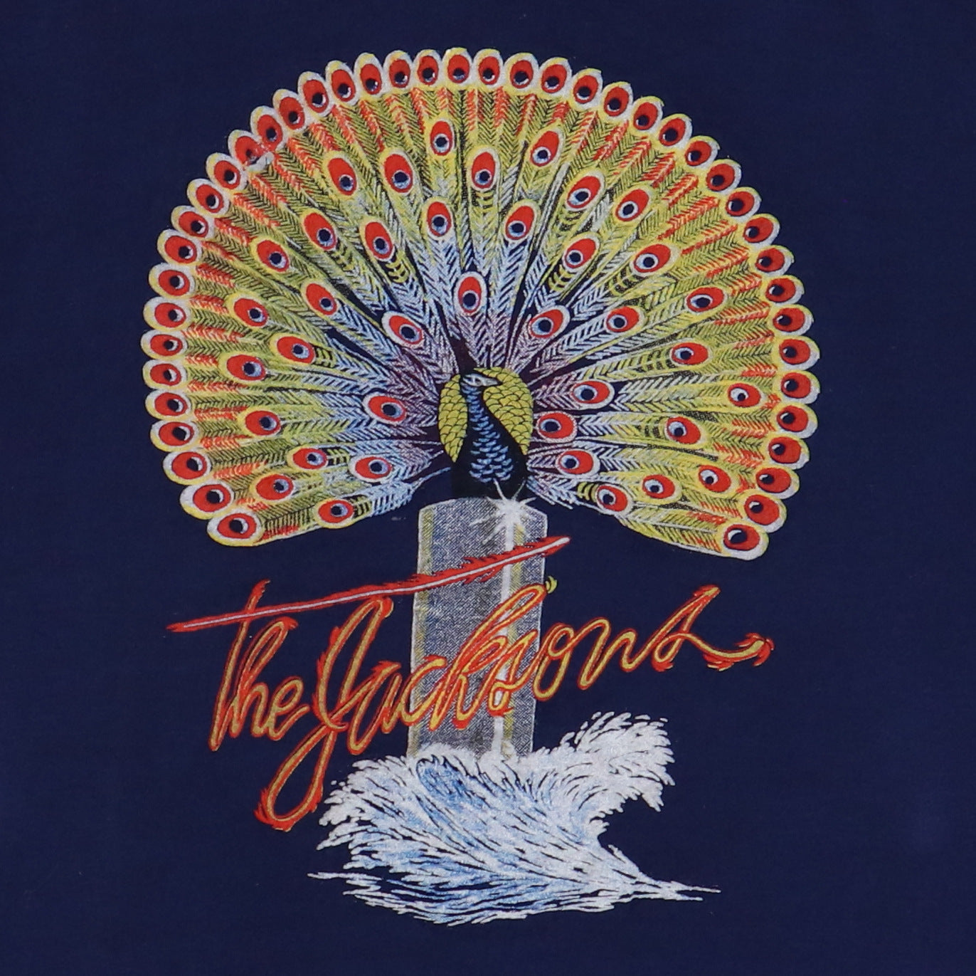 1977 The Jacksons Peacock Records Promo Shirt