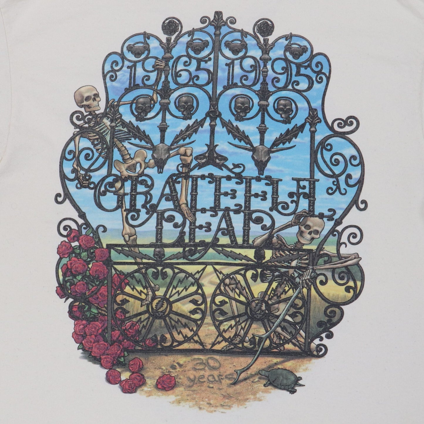 1995 Grateful Dead 30 Years Shirt