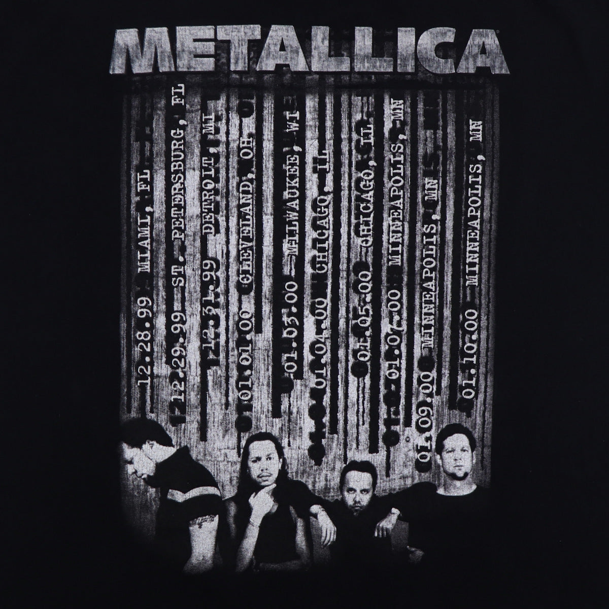 1999 Metallica Tour Shirt