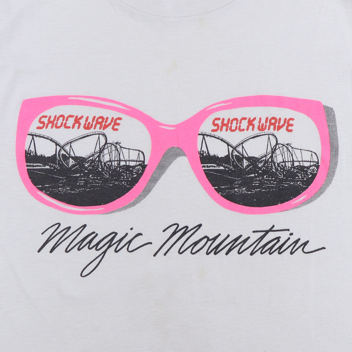 1980s Magic Mountain Six Flags Shockwave Shirt