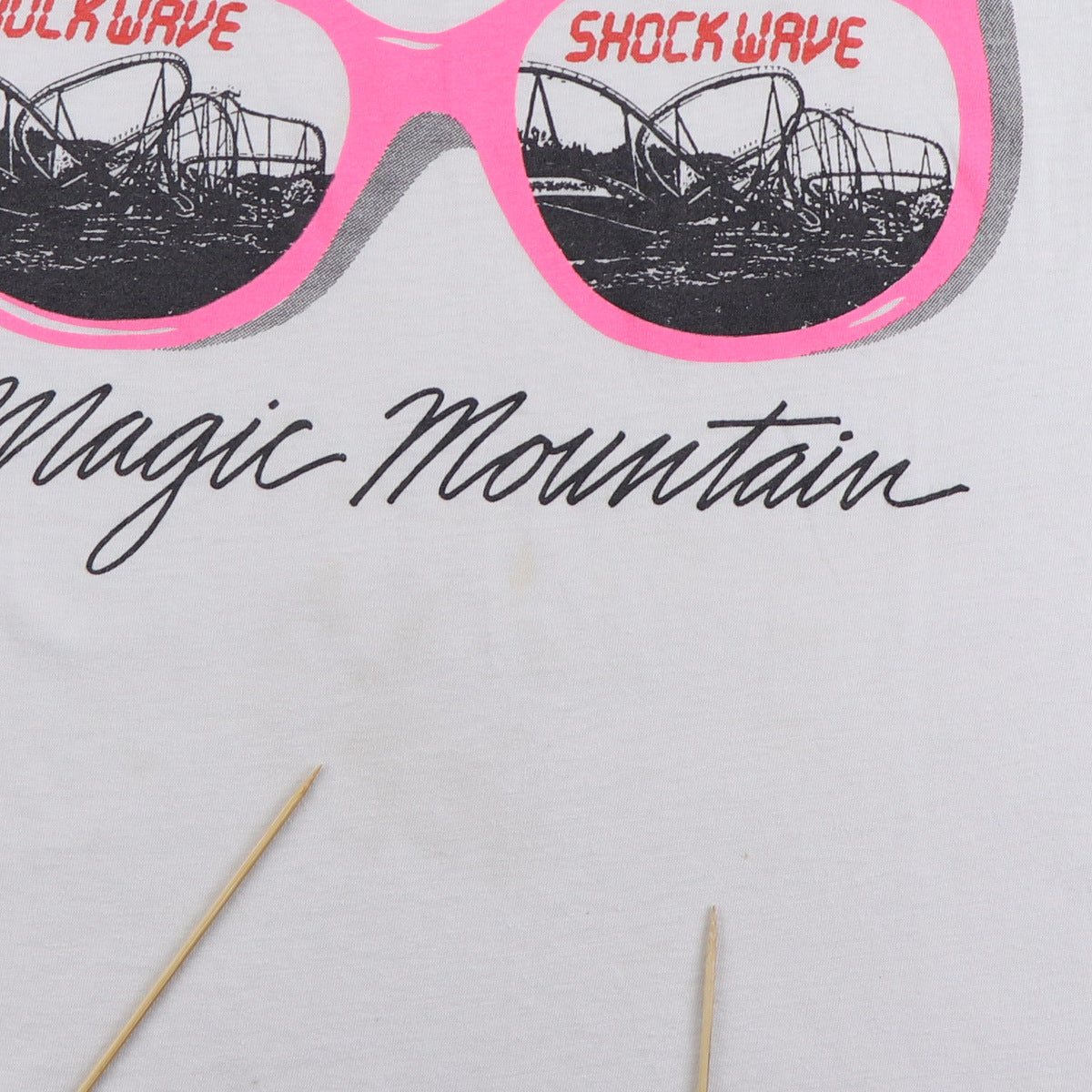 1980s Magic Mountain Six Flags Shockwave Shirt