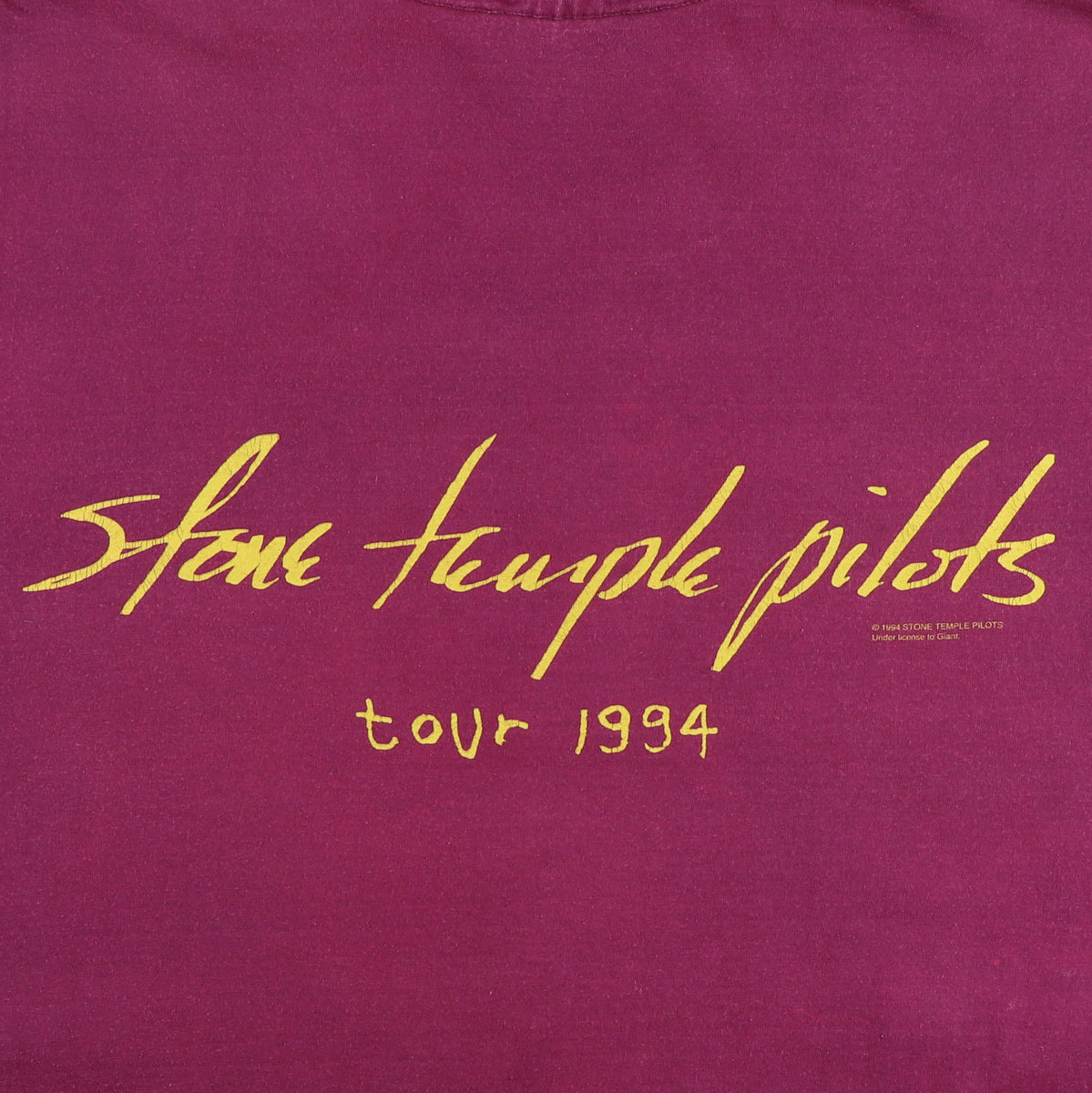 1994 Stone Temple Pilots Things Are Getting Funny Tour Shirt