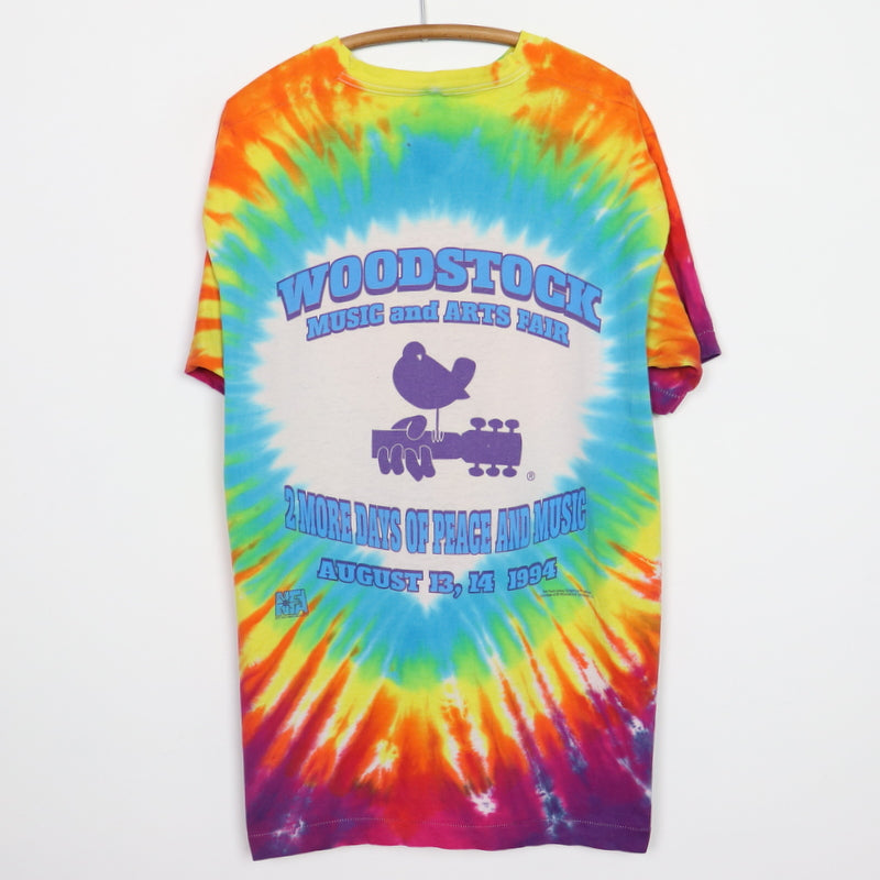 1994 Woodstock Music Festival Tie Dye Shirt
