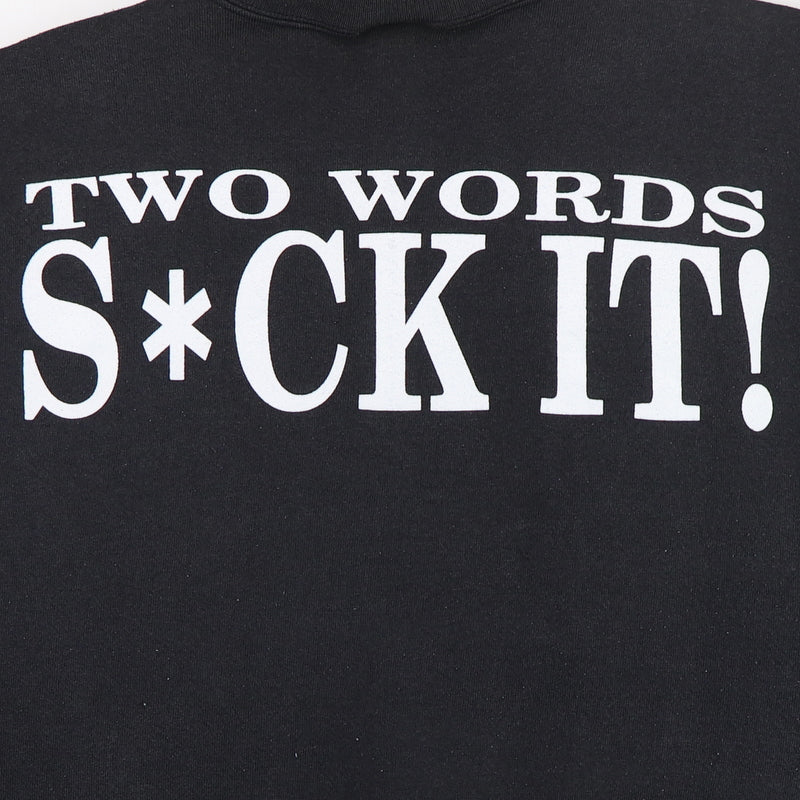 1998 D-Generation X Two Words Suck It WWF Sweatshirt