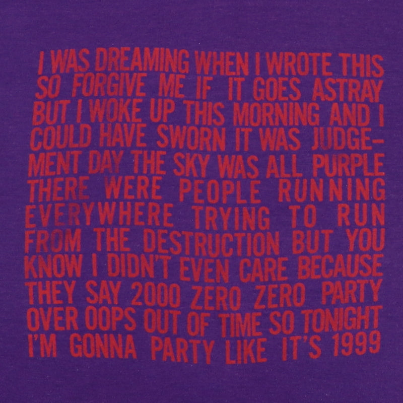 1982 Prince 1999 Shirt