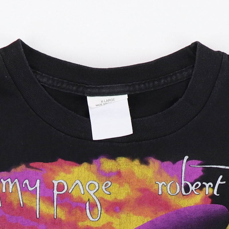 1995 Jimmy Page Robert Plant Unledded World Tour Shirt