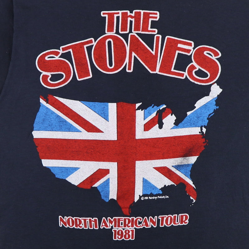1981 Rolling Stones North American Tour Shirt