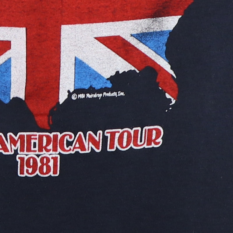 1981 Rolling Stones North American Tour Shirt