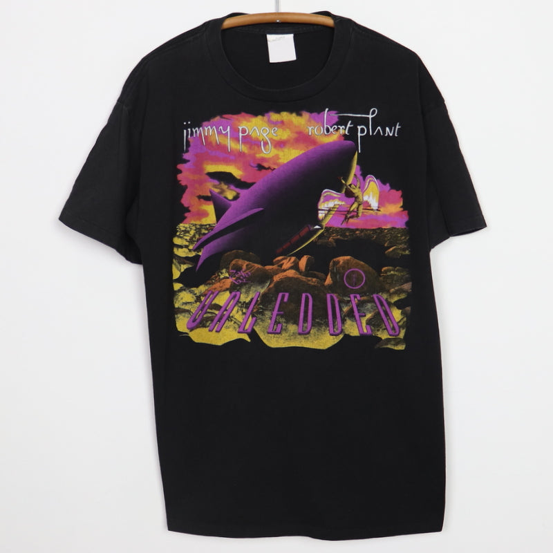 1995 Jimmy Page Robert Plant Unledded World Tour Shirt