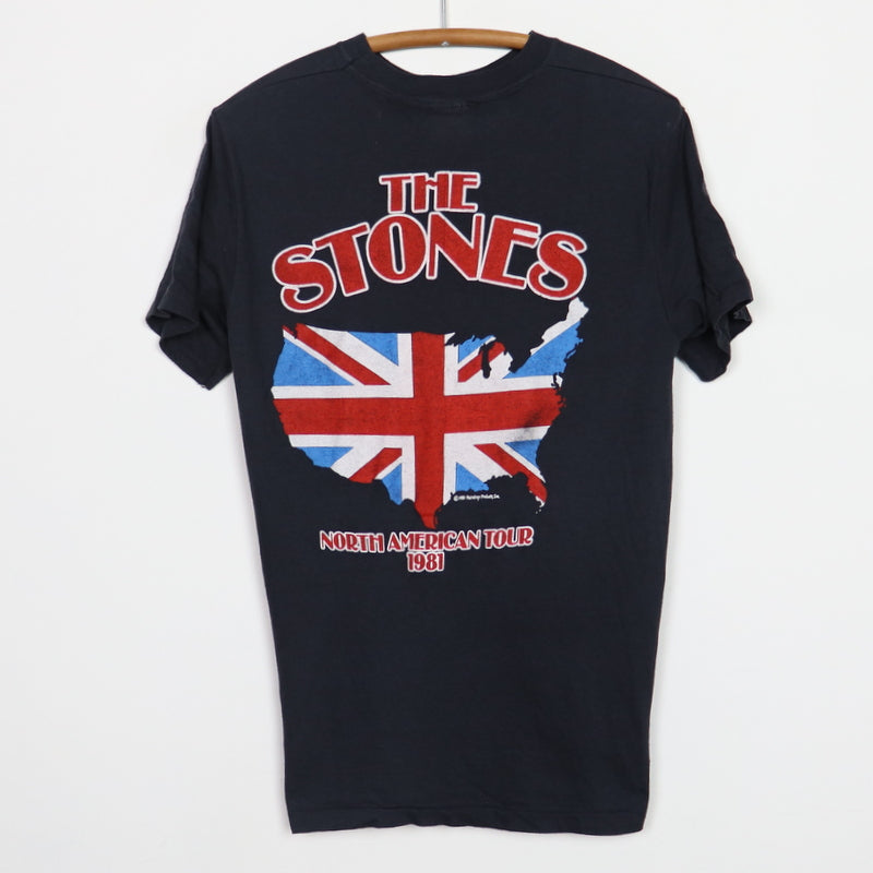1981 Rolling Stones North American Tour Shirt