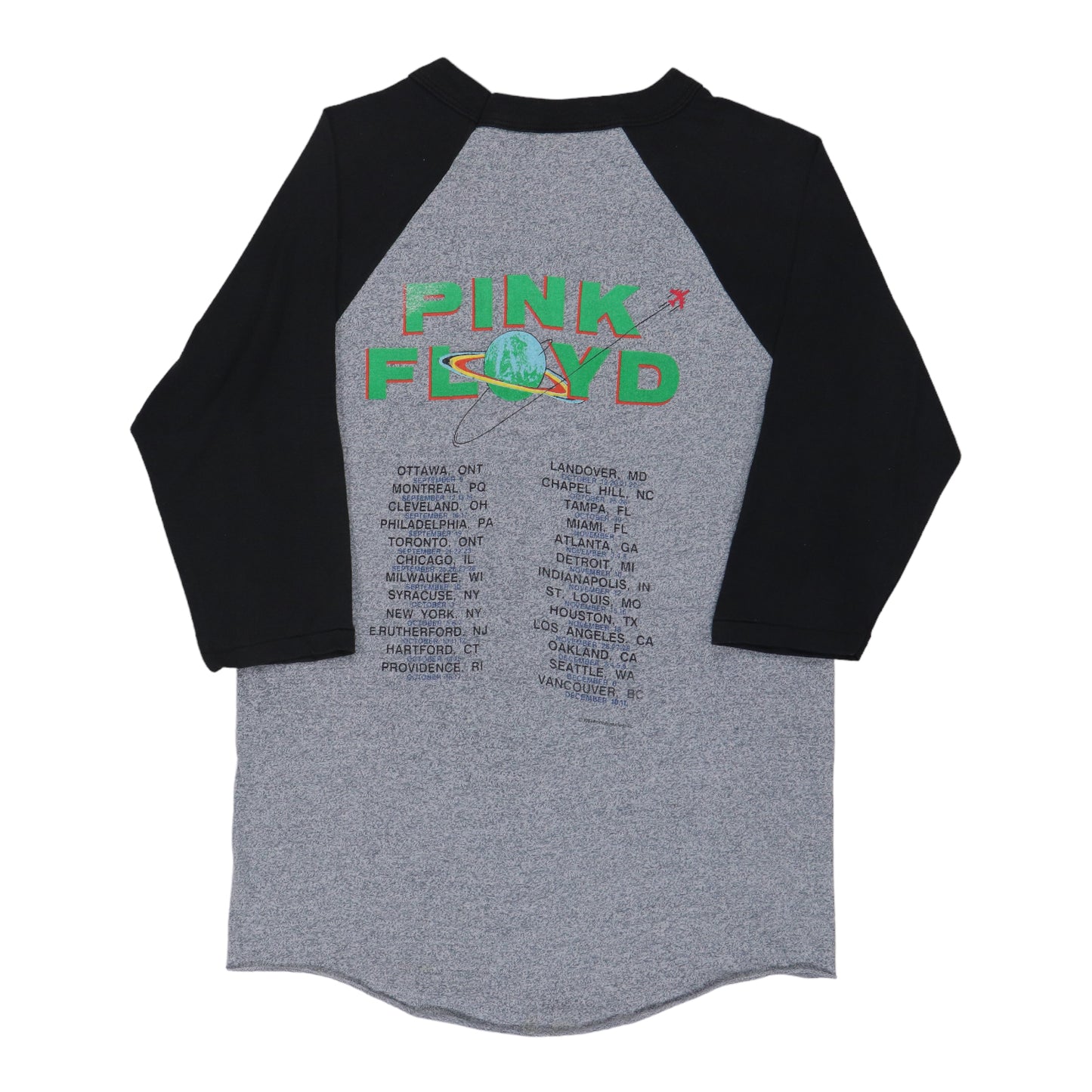 1987 Pink Floyd Momentary Lapse Tour Jersey Shirt