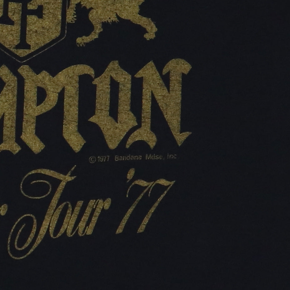 1977 Peter Frampton Summer Tour Shirt