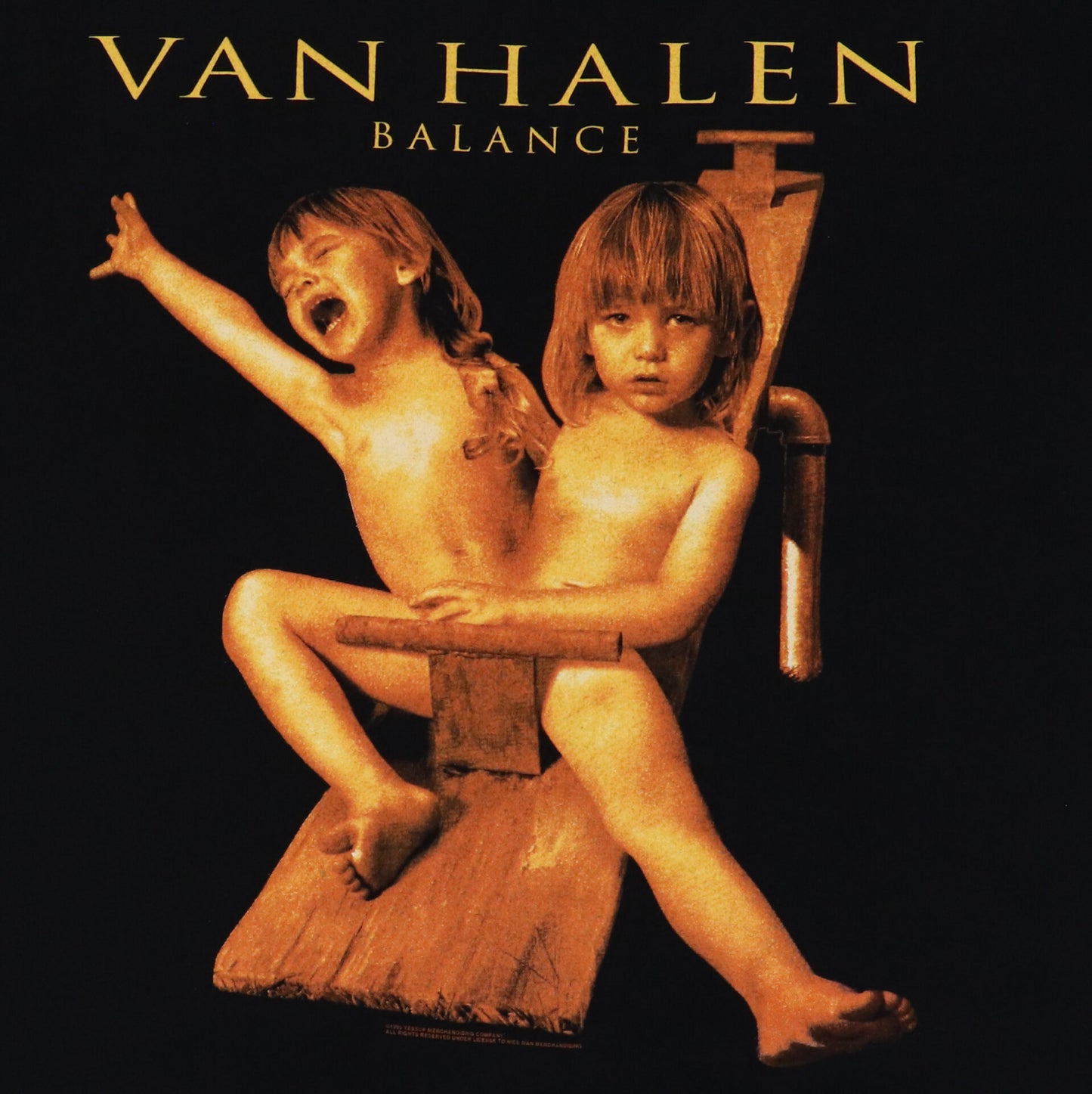 1995 Van Halen Balance European Tour Shirt