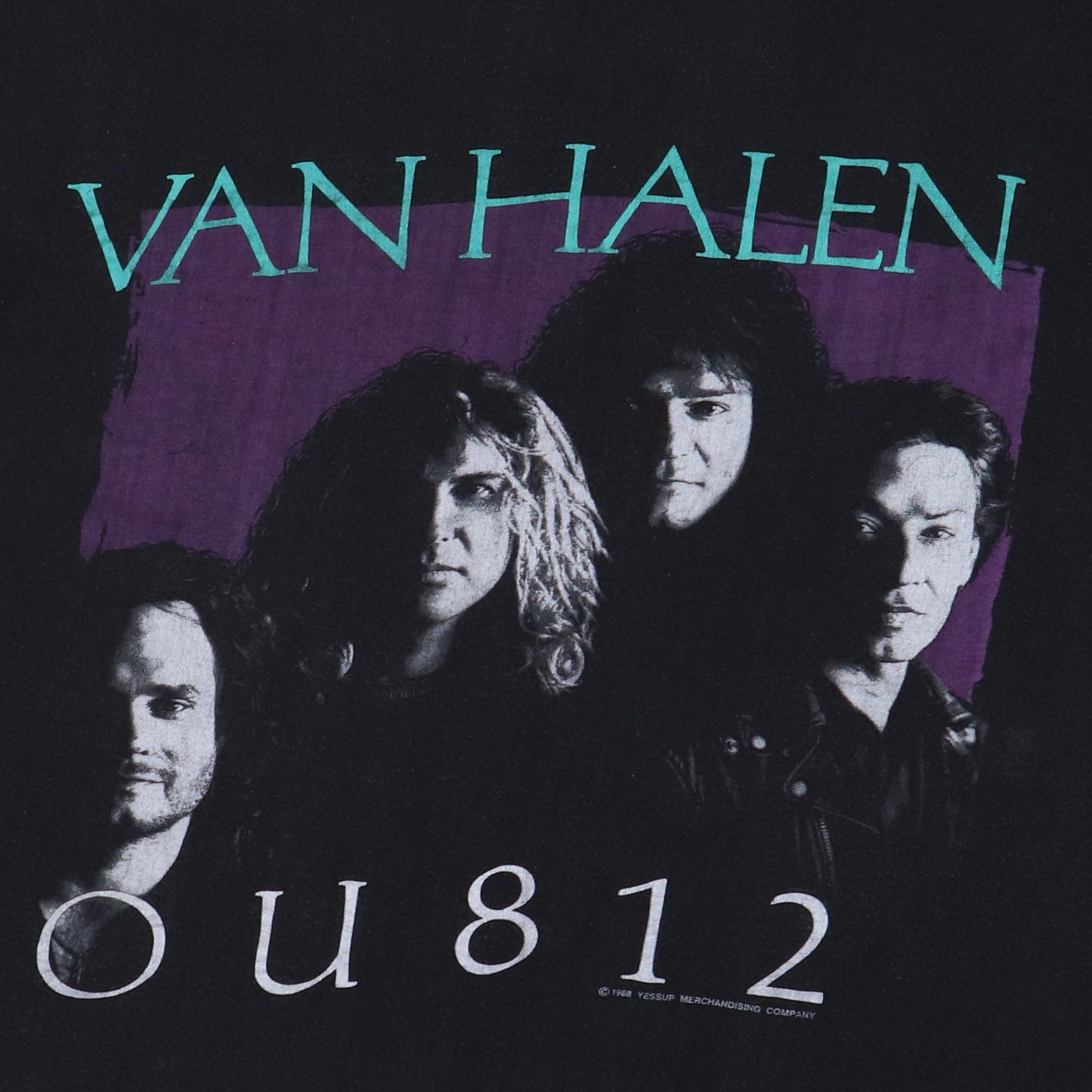 1988 Van Halen OU812 Tour Shirt