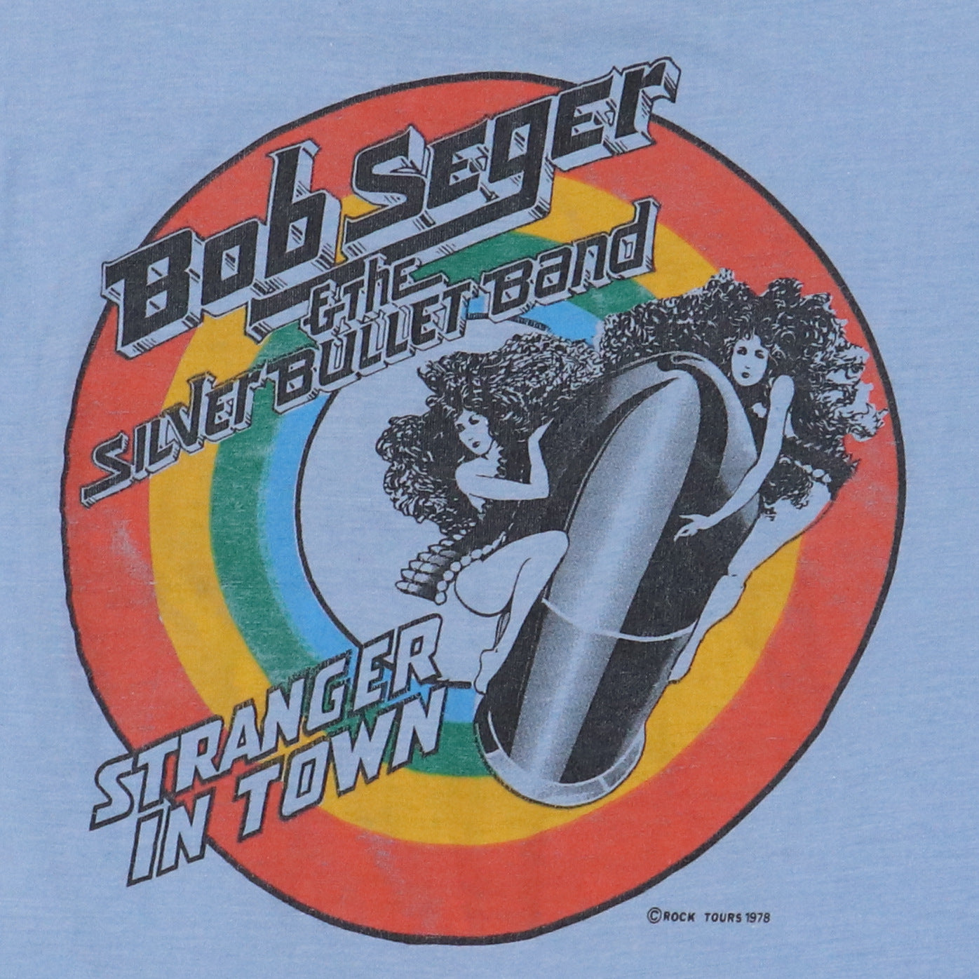 1978 Bob Seger Stranger In Tour Shirt