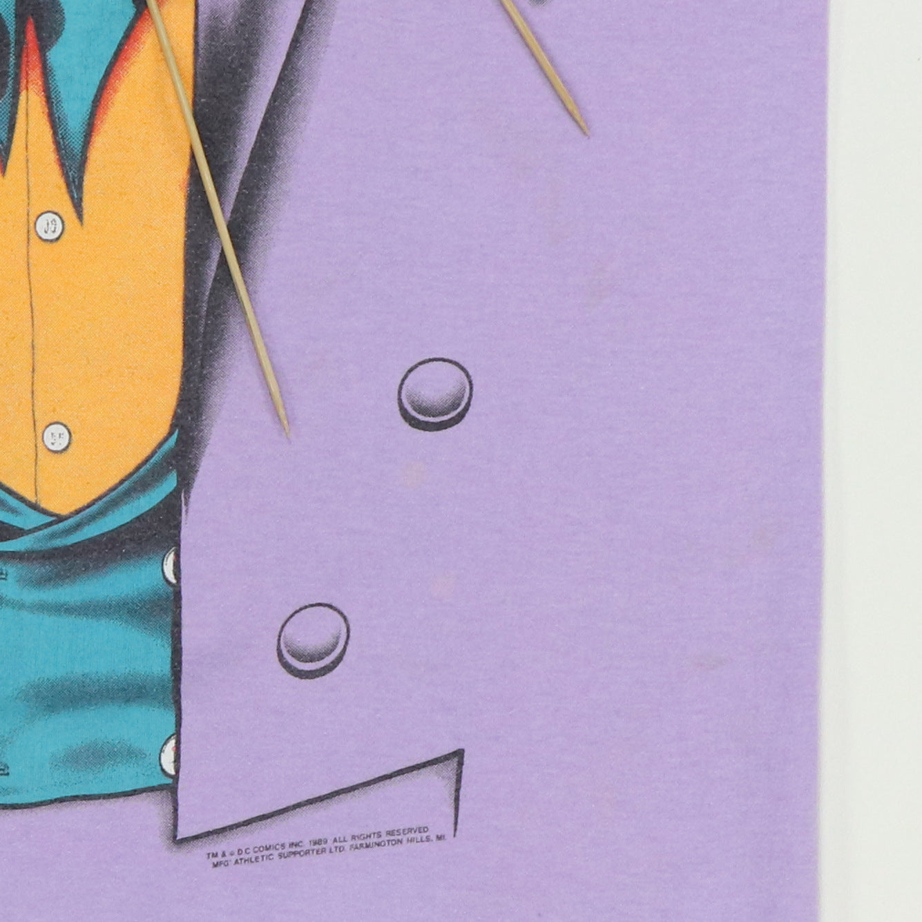 1989 The Joker DC Comics Costume Shirt