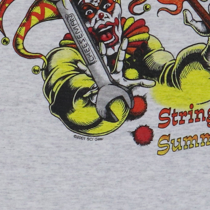 2001 String Cheese Incident Summer Carnie Tour Shirt