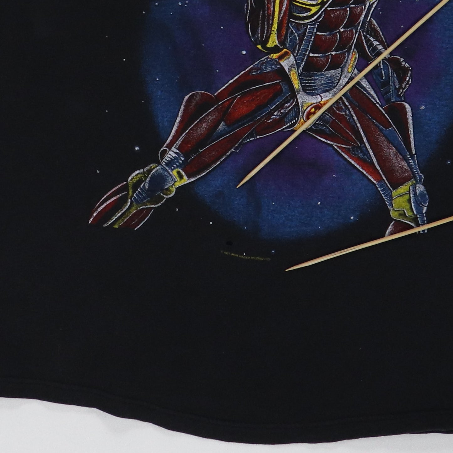 1987 Iron Maiden Somewhere On Tour Shirt