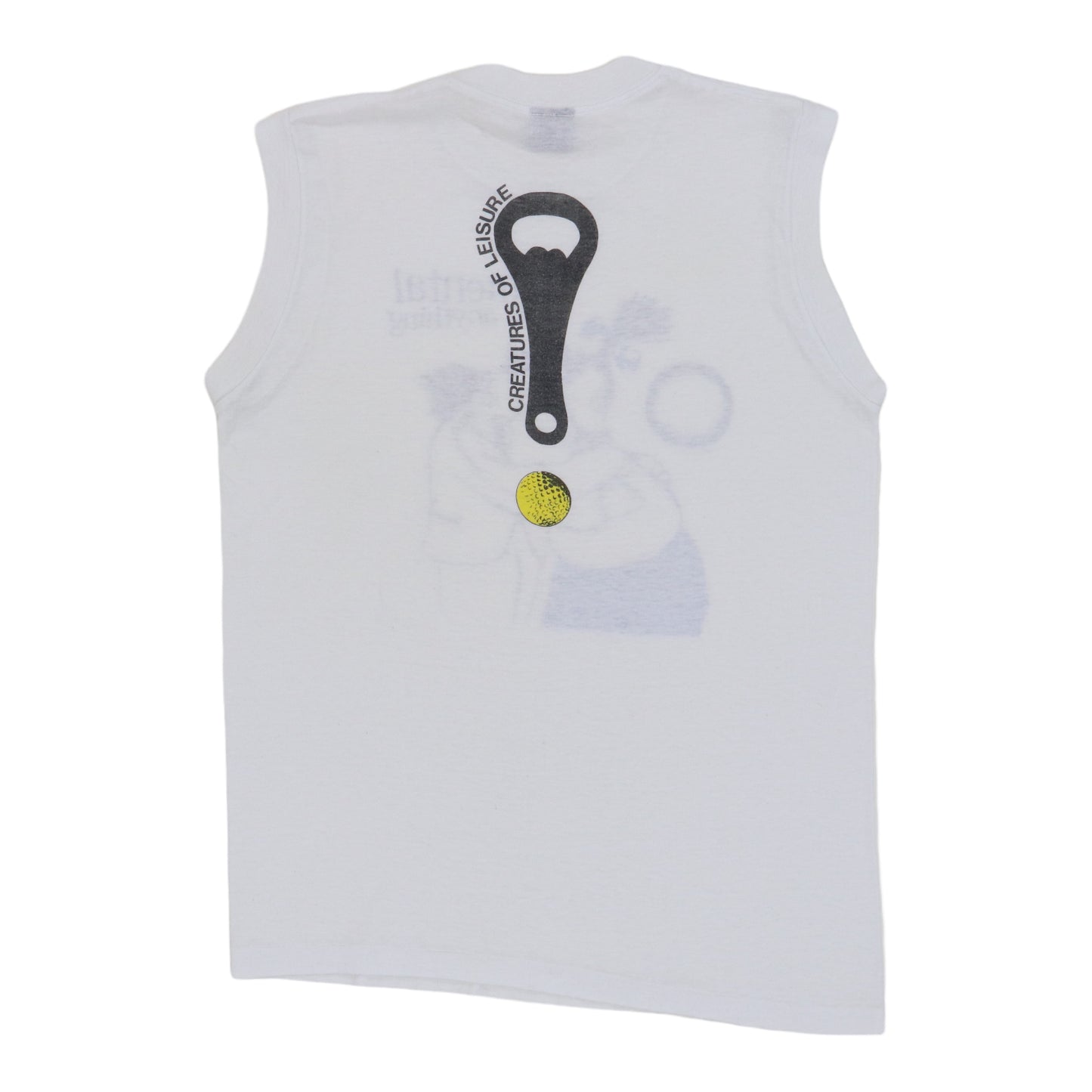 1983 Mental As Anything Creatures Of Leisure Sleeveless Shirt