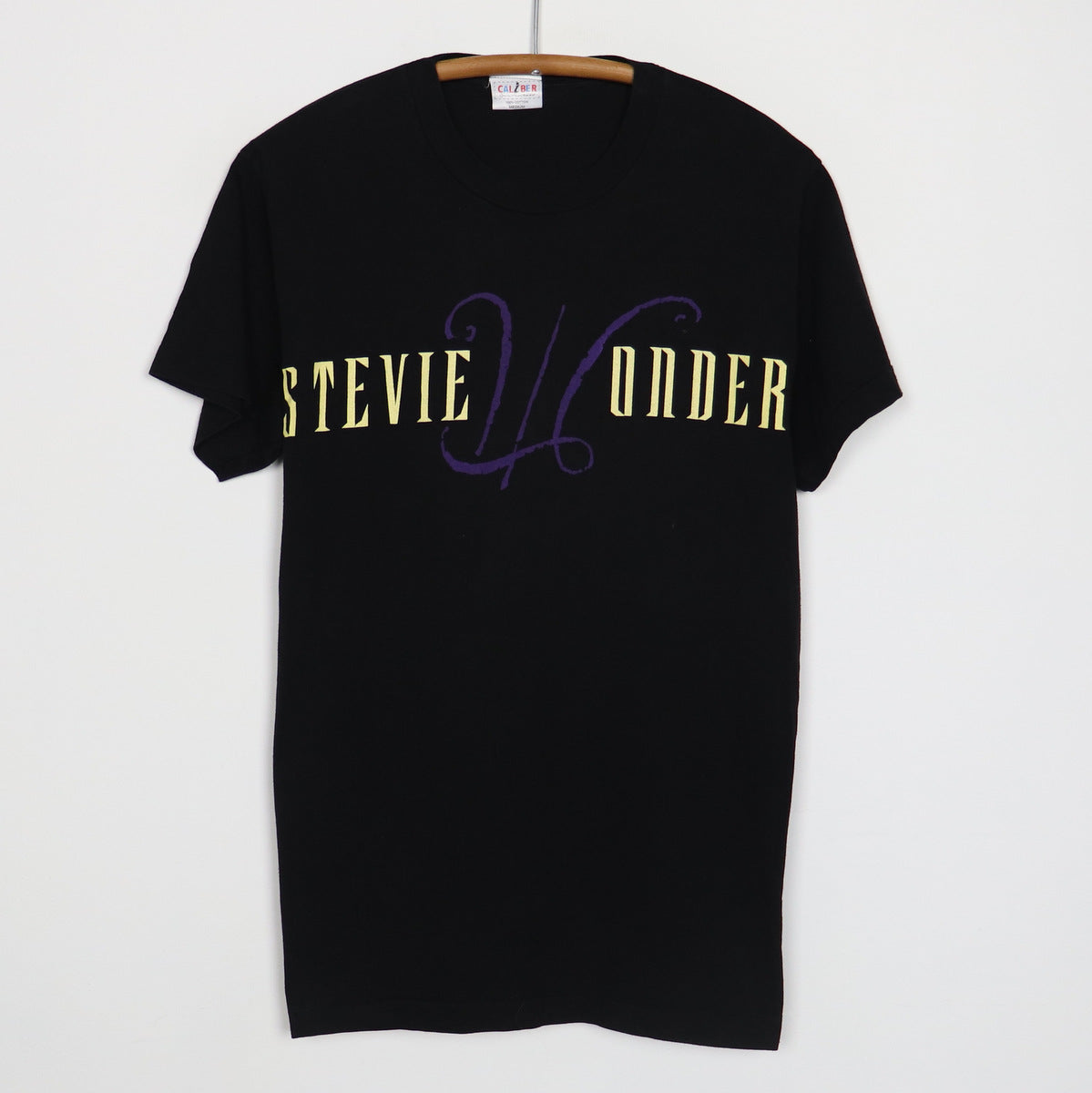 1989 Stevie Wonder European Tour Shirt | Authentic Vintage Tee