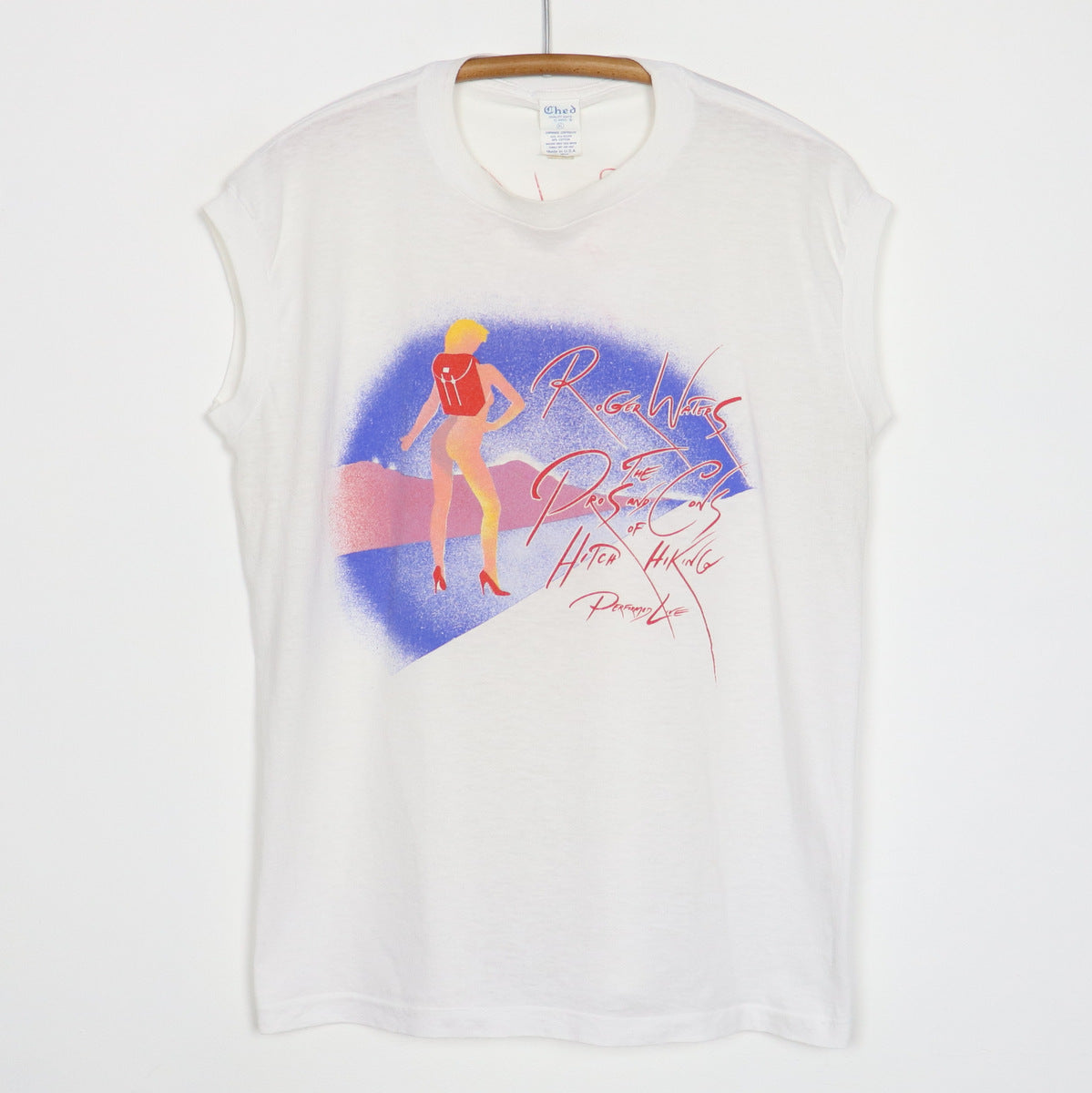 Original vintage 1984 Roger Waters Pros And Cons Of Hitch Hiking