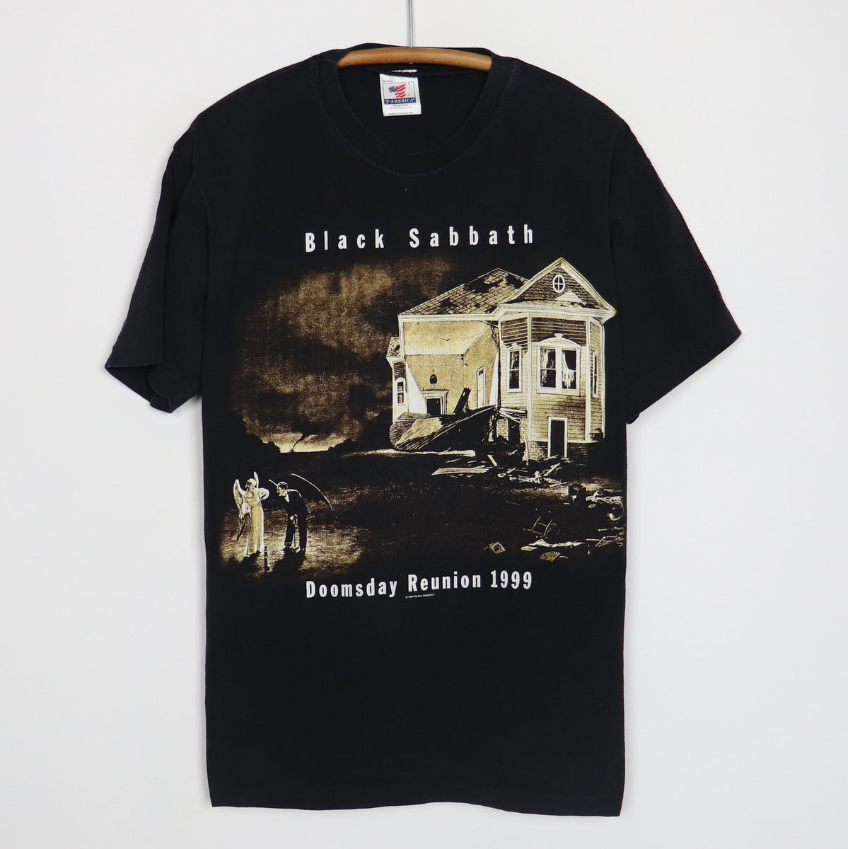 1999 Black Sabbath Doomsday Reunion Tour Shirt | Authentic Vintage