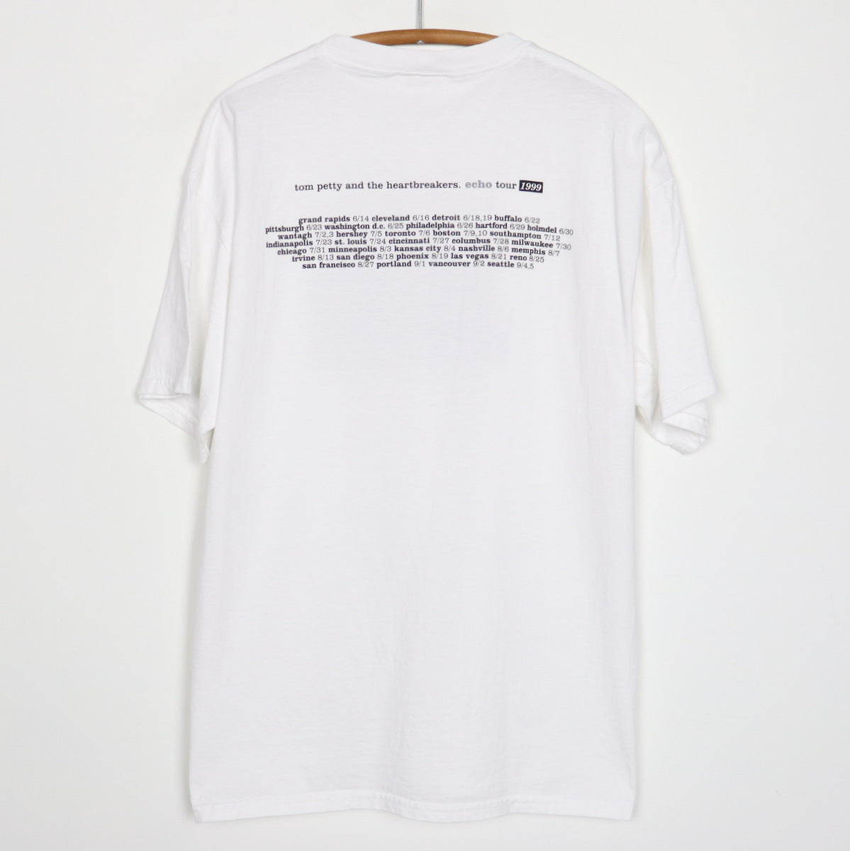 1999 Tom Petty Echo Tour Shirt