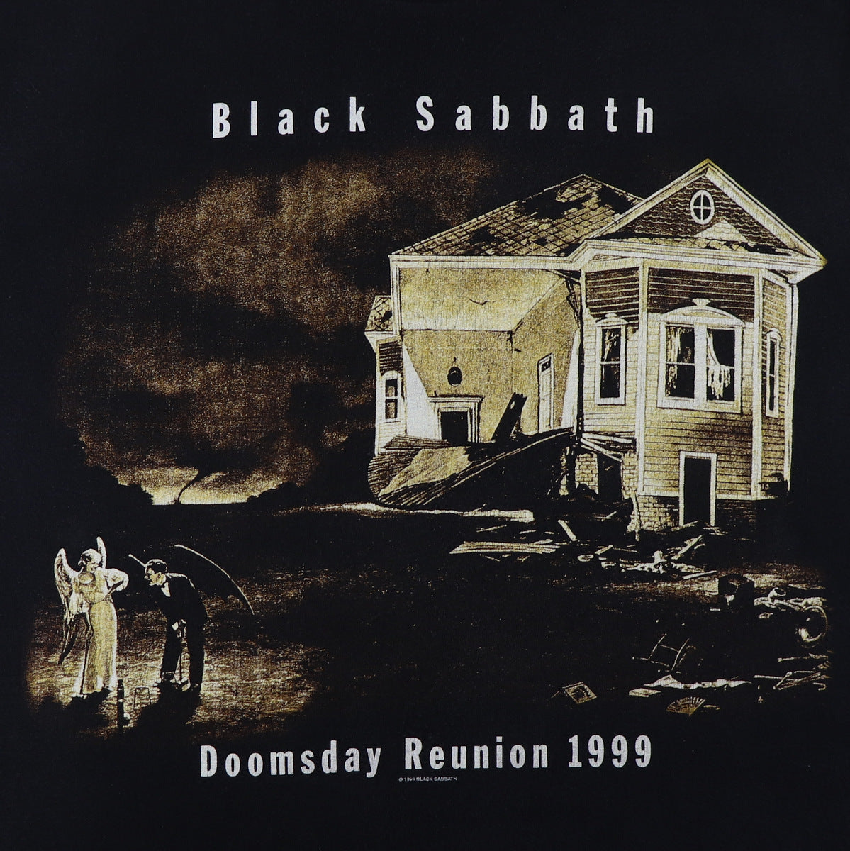 1999 Black Sabbath Doomsday Reunion Tour Shirt