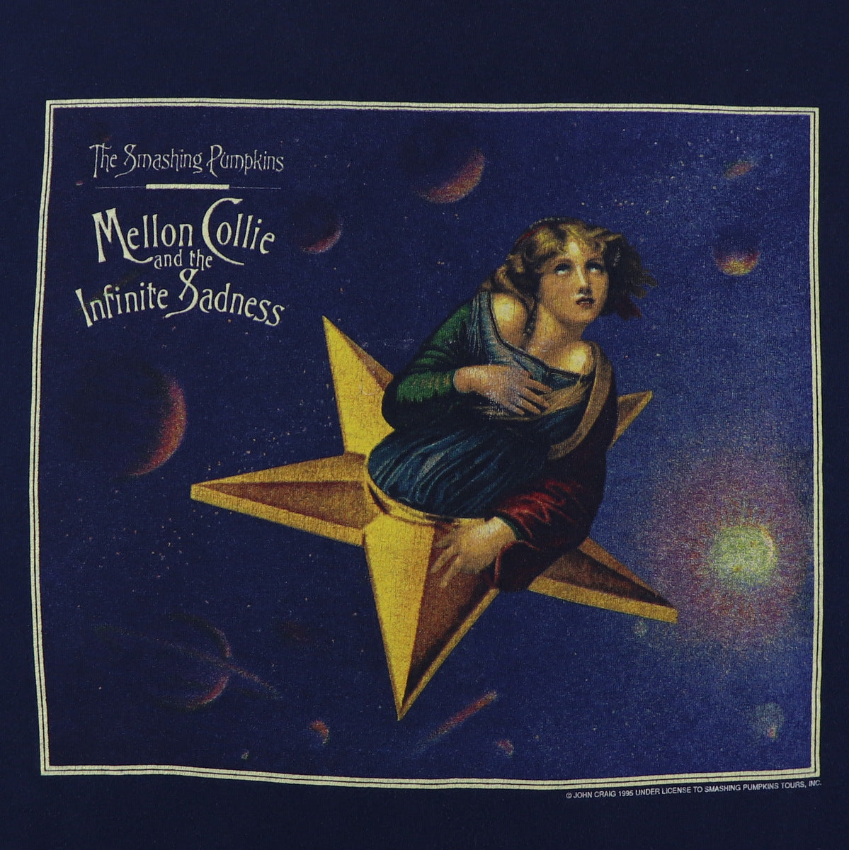 1996 Smashing Pumpkins Mellon Collie And The Infinite Sadness Tour Shirt