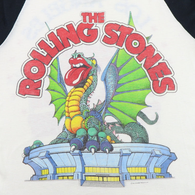1981 Rolling Stones Los Angeles Tour Jersey Shirt