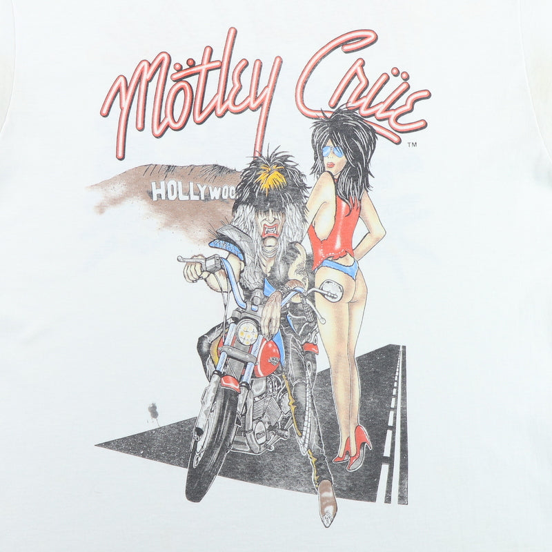 1987 Motley Crue Girls Girls Girls California Tour Shirt
