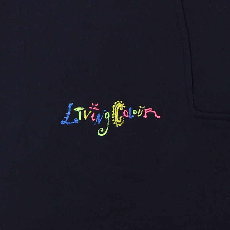 1989 Rolling Stones Steel Wheels Crew Pull Over Zip Sweatshirt